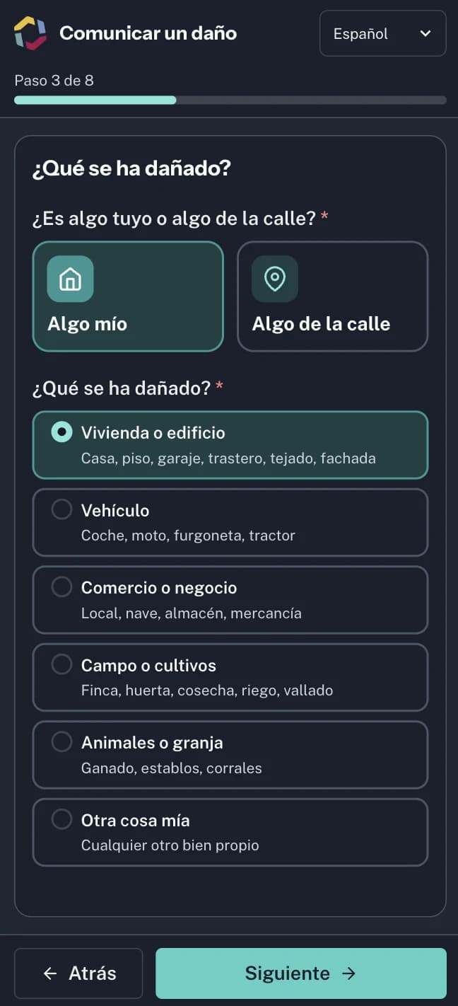 Screenshot · Citizen reports