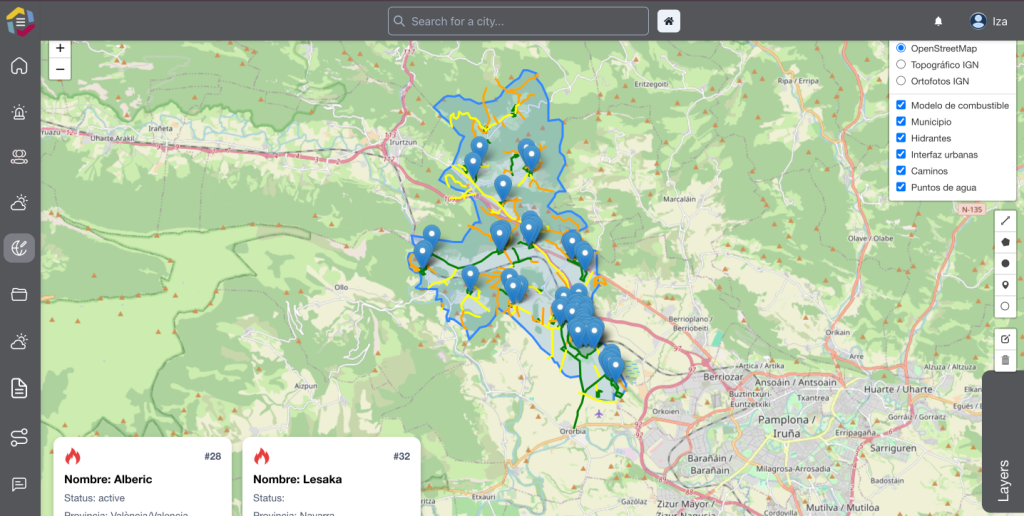 Geo layers Comacon
