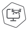 Icono pantalla monitorización de drones